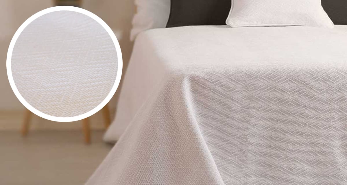 Prekrivač Diamond White 150x225cm