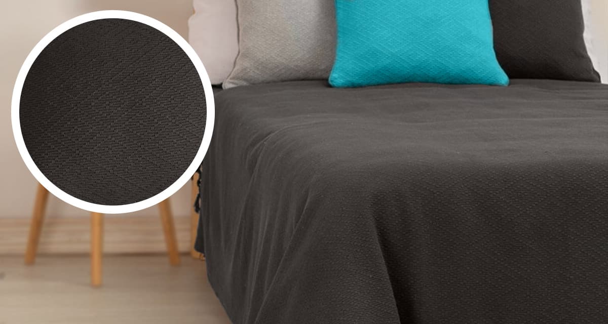 Prekrivač Diamond Black 200x250cm