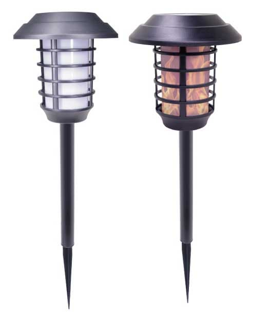 Dve solarne lampe sa promenljivim svetlom MX6117A