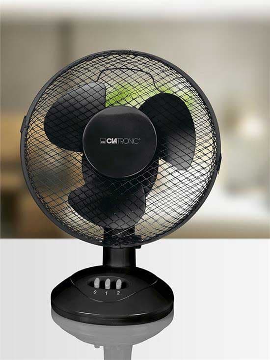 CLATRONIC Stoni ventilator VL3601C crni