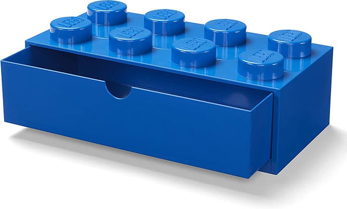 Stona fioka LEGO® Kocka 8 30x15x11cm plava 4021