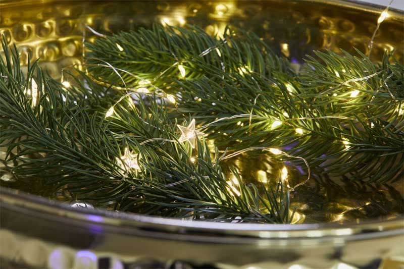 LED lampice na baterije Zvezde 20 LED