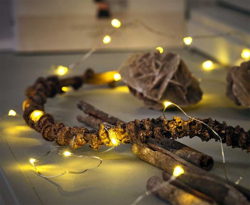 Dekorativne novogodišnje lampice 40 LED 390cm