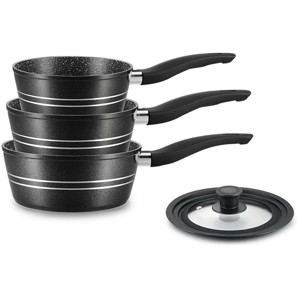 Royalty Šerpe Set 4 dela RLFS3MB Black