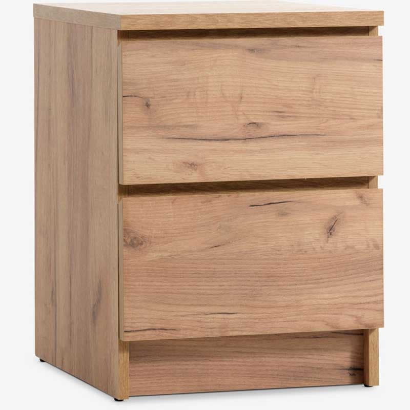 Noćni ormarić Lima 2 fioke Natur hrast
