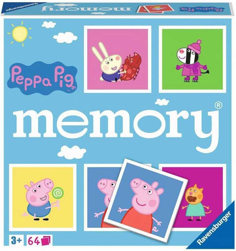 Društvena igra Memorija Pepa Prase Ravensburger 20886