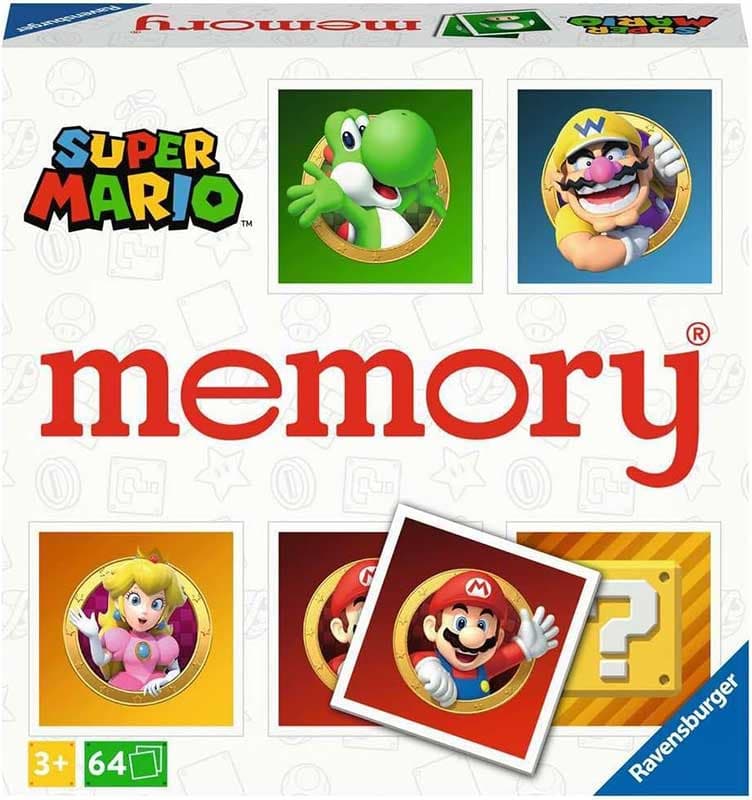 Društvena igra Memorija Super Mario Ravensburger 20925