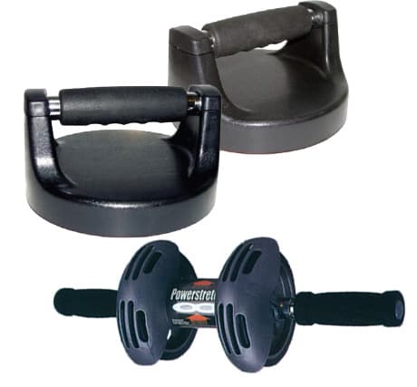 Komplet PushUp rotirajuće ručke i AB roller