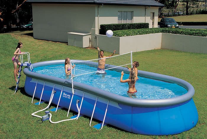 Mreža Za Odbojku i Lopta - Za Bazene - BestWay 58178