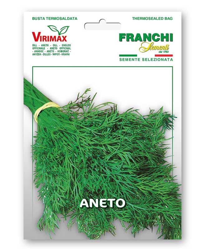 Začinsko bilje Mirođija seme 5 kesica Franchi Sementi Virimax