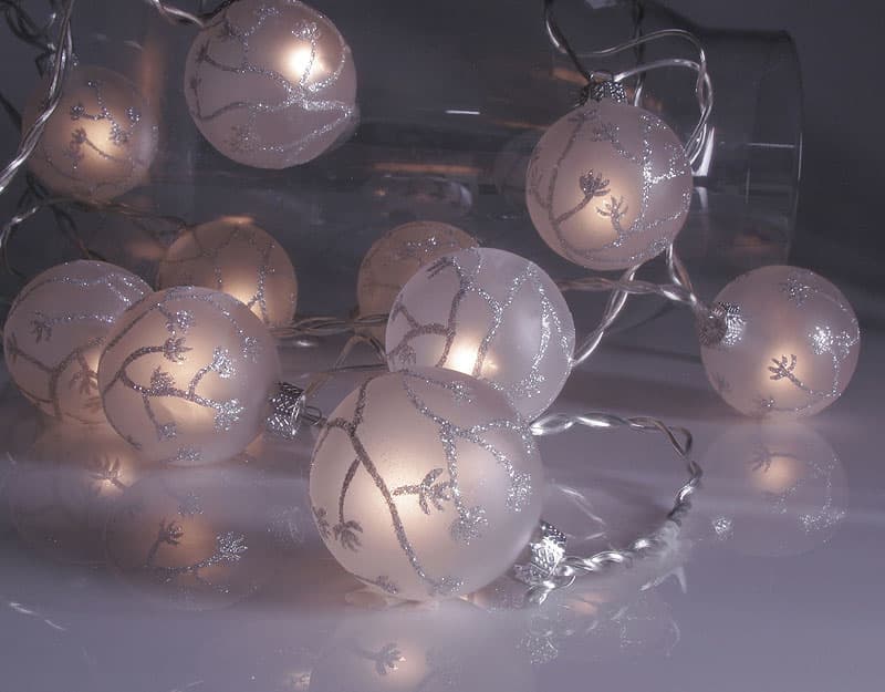 Novogodišnje svetleće kugle