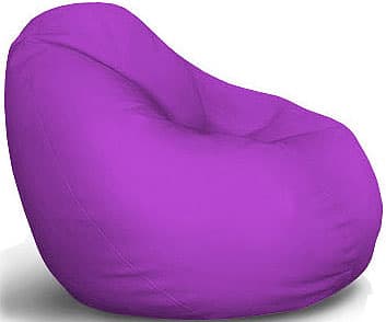 Ljubičasta Lazy Bag Fotelja od Eko Kože S