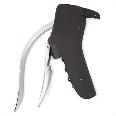 Kikkerland Otvarač za vino Black Hawk CS13-BK