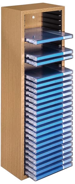 Hama drvena polica za diskove 51228