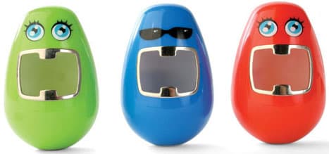 Kikkerland Otvarač za flaše Bobble assorted BO02-A