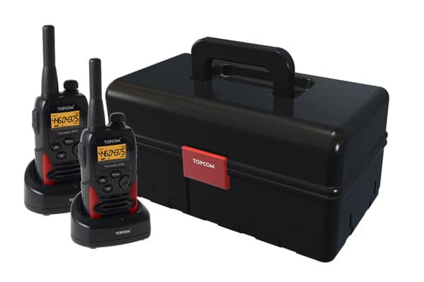 Toki voki uređaj sa dve slušalice TopCom 9500 radio stanica 812
