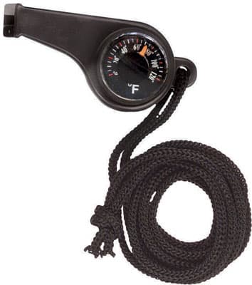 Pištaljka sa kompasom i termometrom Rothco