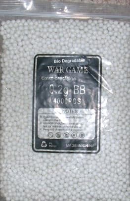 Kuglice 6mm biorazgradive 4000 kom.