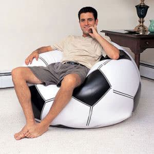 BestWay fotelja u obliku fudbalske lopte - 75010