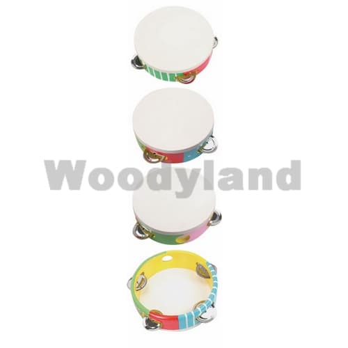 Muzička igračka - WoodyLand Drvene daire 90711