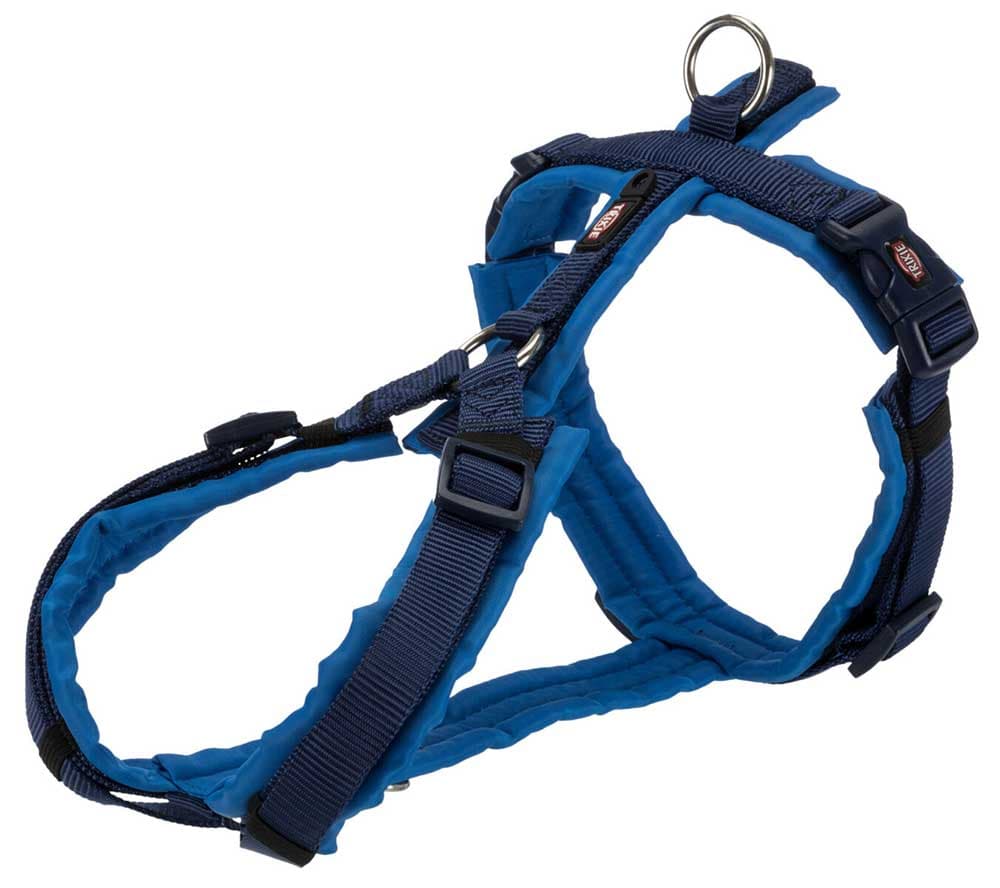 Am pojas za šetnju za male pse Premium Trekking indigo/royal blue veličina S Trixie 1997013