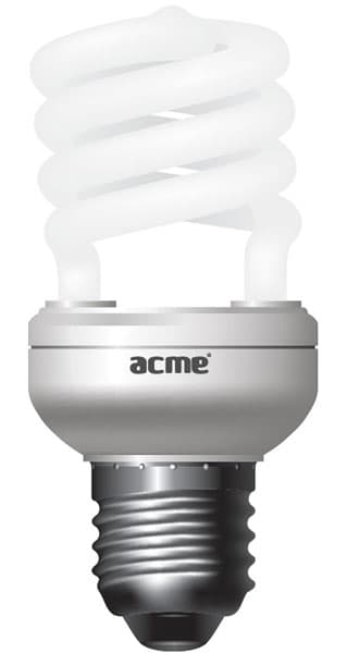 Acme Štedljiva sijalica Half Spiral E27 23W 10000h 14ESHS23WE27