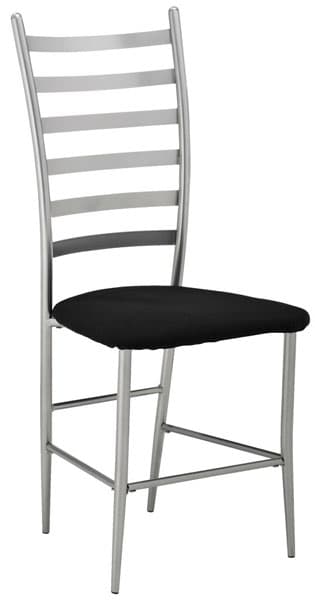 Trpezarijska stolica Miles metal crna