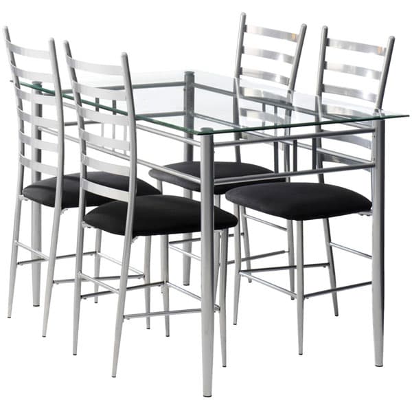 Trpezarijska garnitura Miles sto + 4 stolice