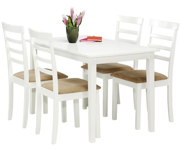 Trpezarijska garnitura Joshua sto + 4 stolice
