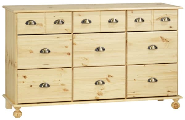 Komoda Kristine lakirana borovina