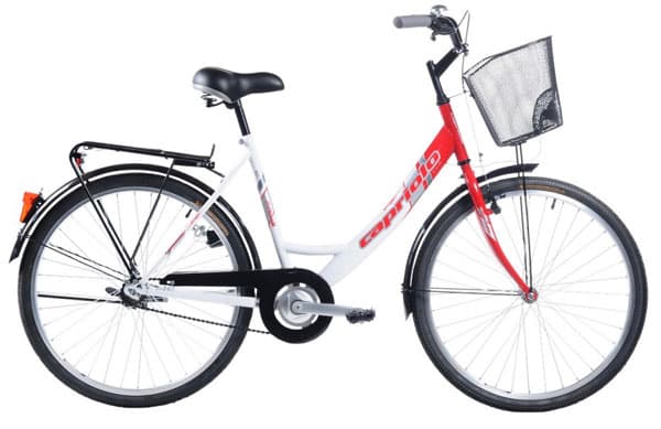 Bicikl CTB City Bike PARIS LADY 26HT crvena-bela 905231-19