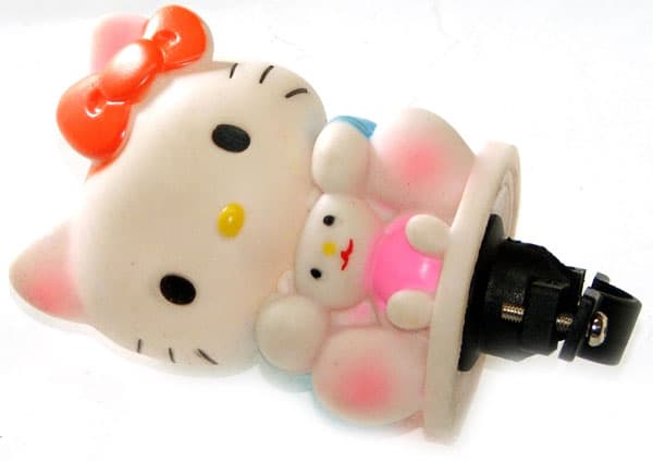 Trubica - zvonce za dečiju biciklu Hello Kitty Mačka 190733