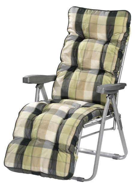 Sklopiva - podesiva stolica 5 položaja Donna 8cm jastuk