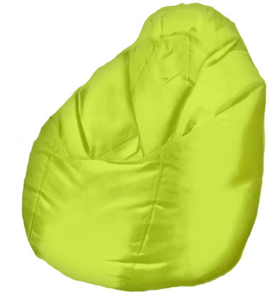 Velika lazy bag fotelja pistaći zelena