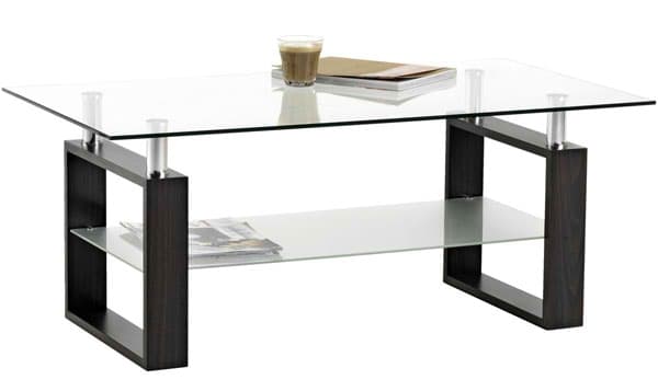 Stočić Victoria metal/staklo