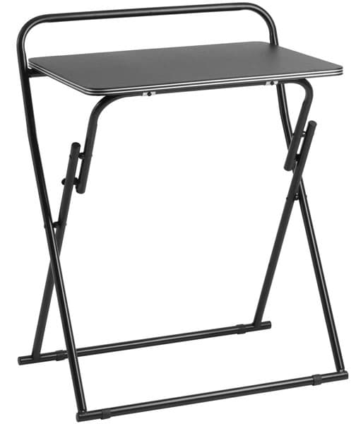 Sklopivi radni sto Shadow crne boje