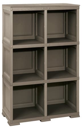 PVC Otvorena Polica Omnimodus Tamno Siva 8085504909