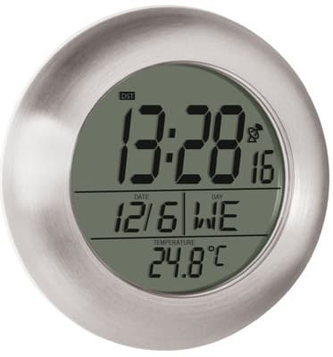 Digitalni zidni sat sa termometrom DCF17B