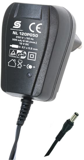 Strujni ispravljač 12V/500mA NL120P050