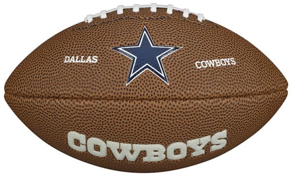 Wilson mini lopta za američki fudbal NFL Mini Dallas Cowboys WTF1533XBDL