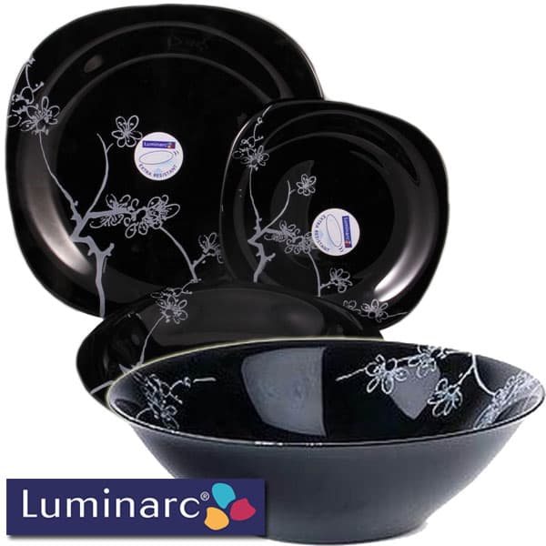 Servis za ručavanje Ming white black 19 delova G4092 115080