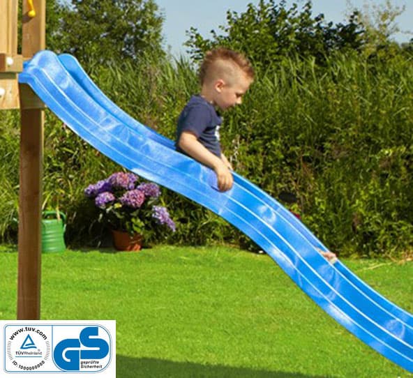 Tobogan Spust 240 cm Jungle Gym sa TUV Sertifikatom - Blue