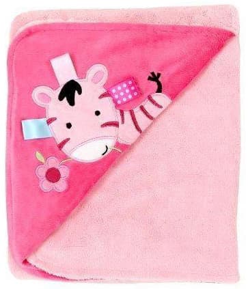 Taggies by Bright Starts Ćebence Ružičasta Zebra