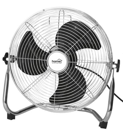 Podni metalni ventilator 35cm PVR35 sa hromiranom mrežom