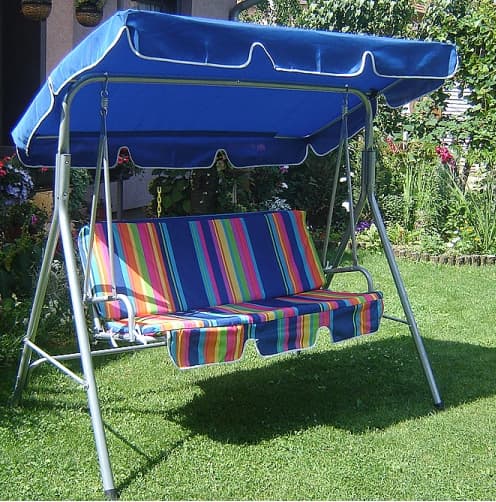 Ljuljaška Za Dvorište Trosed Multi Stripes