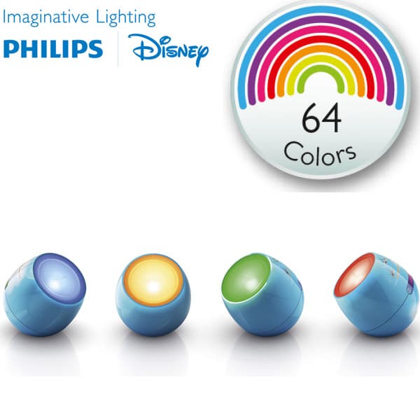 Lampa koja menja boje osvetljenja Philips Disney Micro Planes 71704/53/16