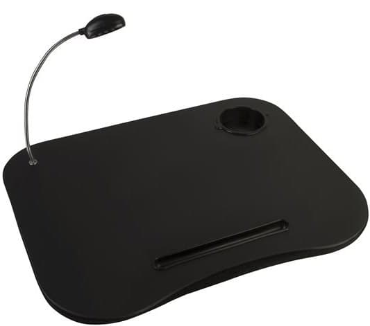 Postolje za laptop sa LED lampom crna 0185003