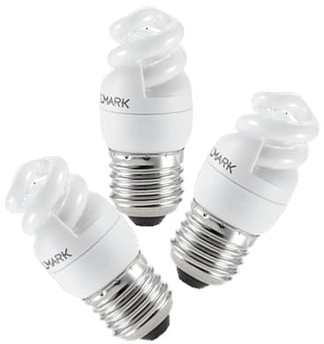 Štedljiva sijalica Elmark ESL Spiral D2 9W E27 99210049 2700K 3kom.