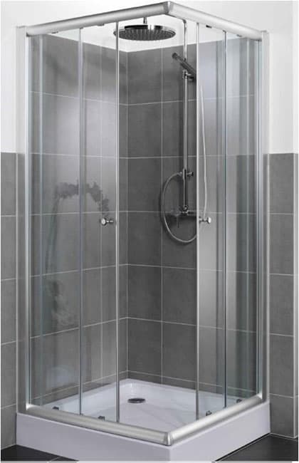 Tuš kabina Aqua Star KTK K-851 780x780x1850 Silver