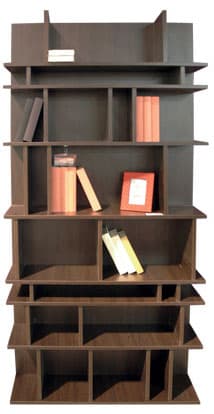 Polica Za Knjige Biblioteka Bloom Bela Horizontalno ili Vertikalno Postavljanje